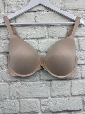 Spanx Pillow Cup Bra 34DDD Nude Full Coverage T Shirt Bra Smoothing Everyday